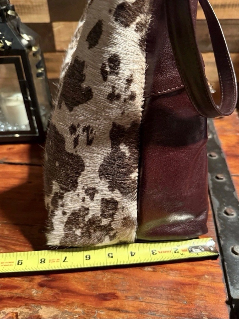Ashwood Cowhide Leather Hobo / Slouch Bag Large New With Tags Adjustable Straps - Picture 8 of 11